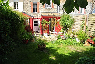 Maison de ville avec jardin