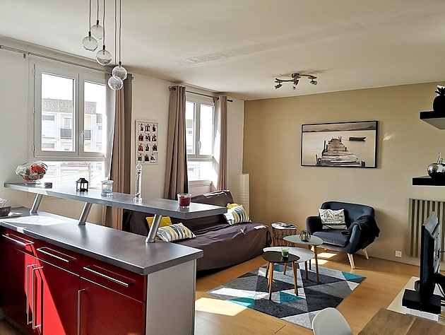 T3 de 55m2  enti�rement r�nov�