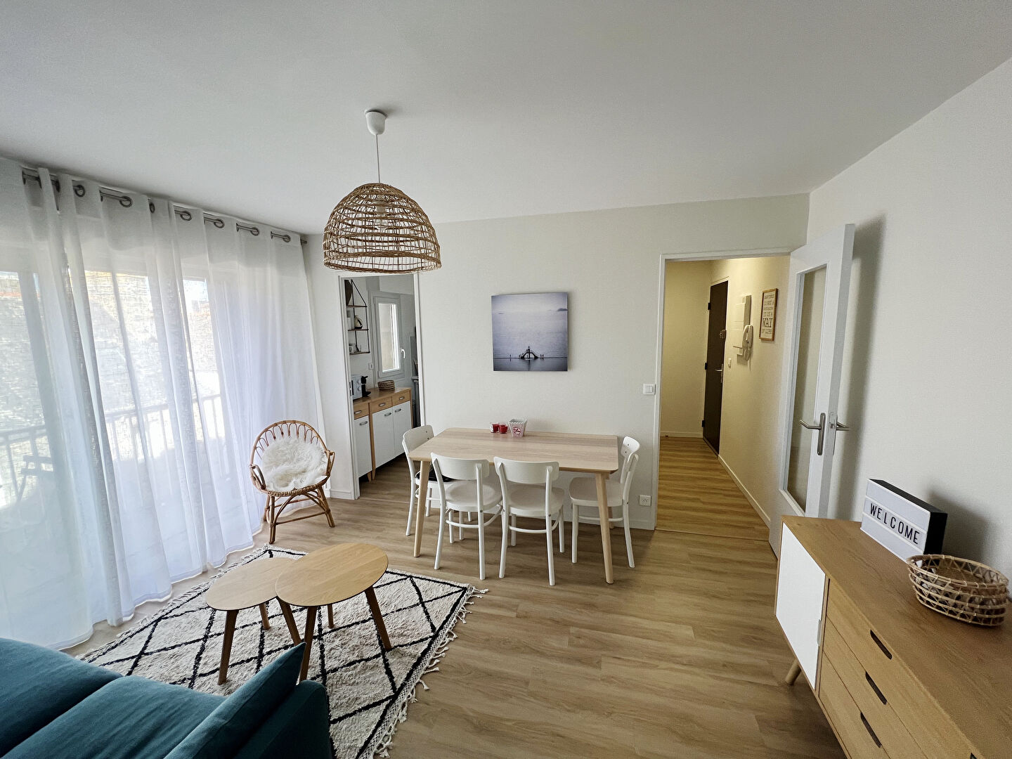 Beau T2 avec balcon, cave et parking