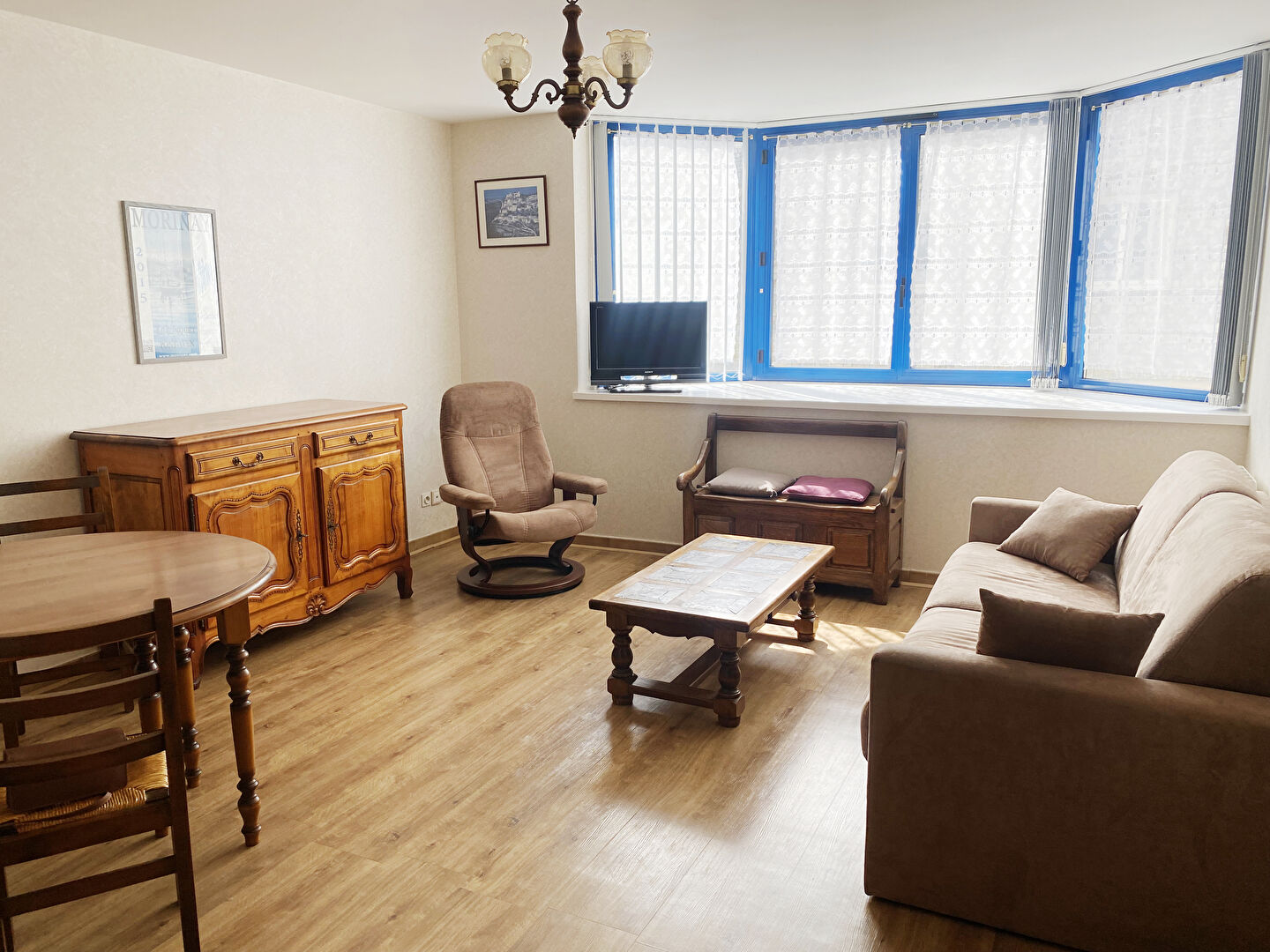 T3 de 60m2 avec garage et cave,