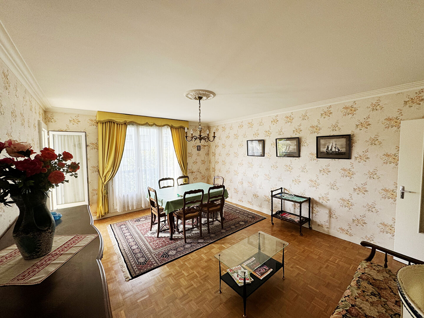 T3 de 73m2, 3�me �tage, balcon, garage, cave