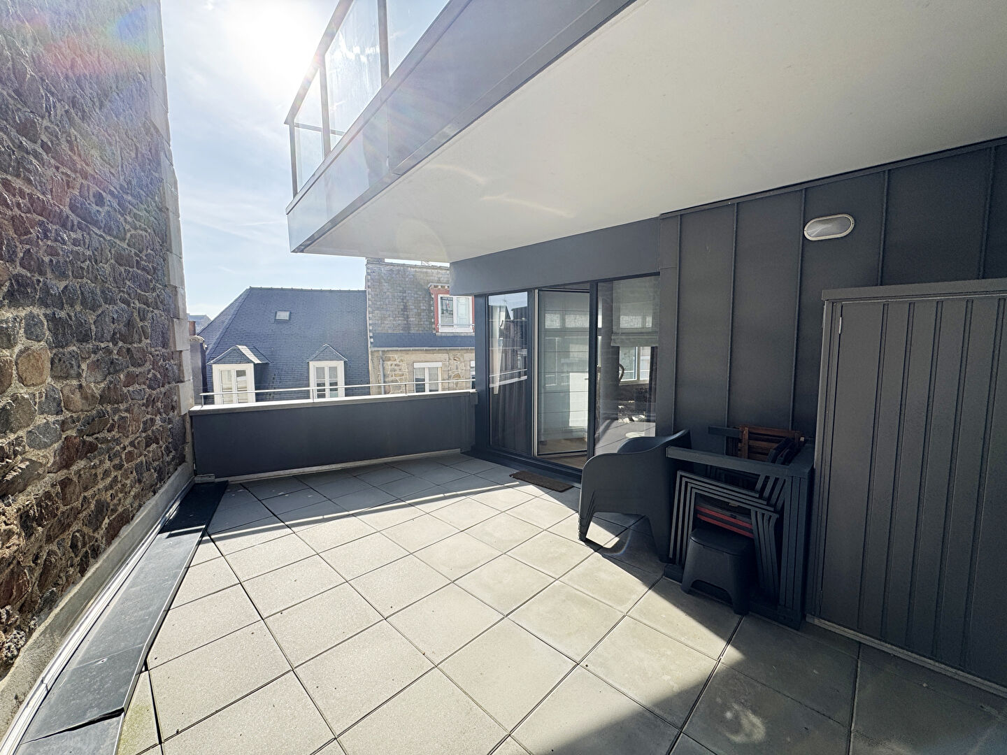 Appt T3 avec terrasse, balcon et parking