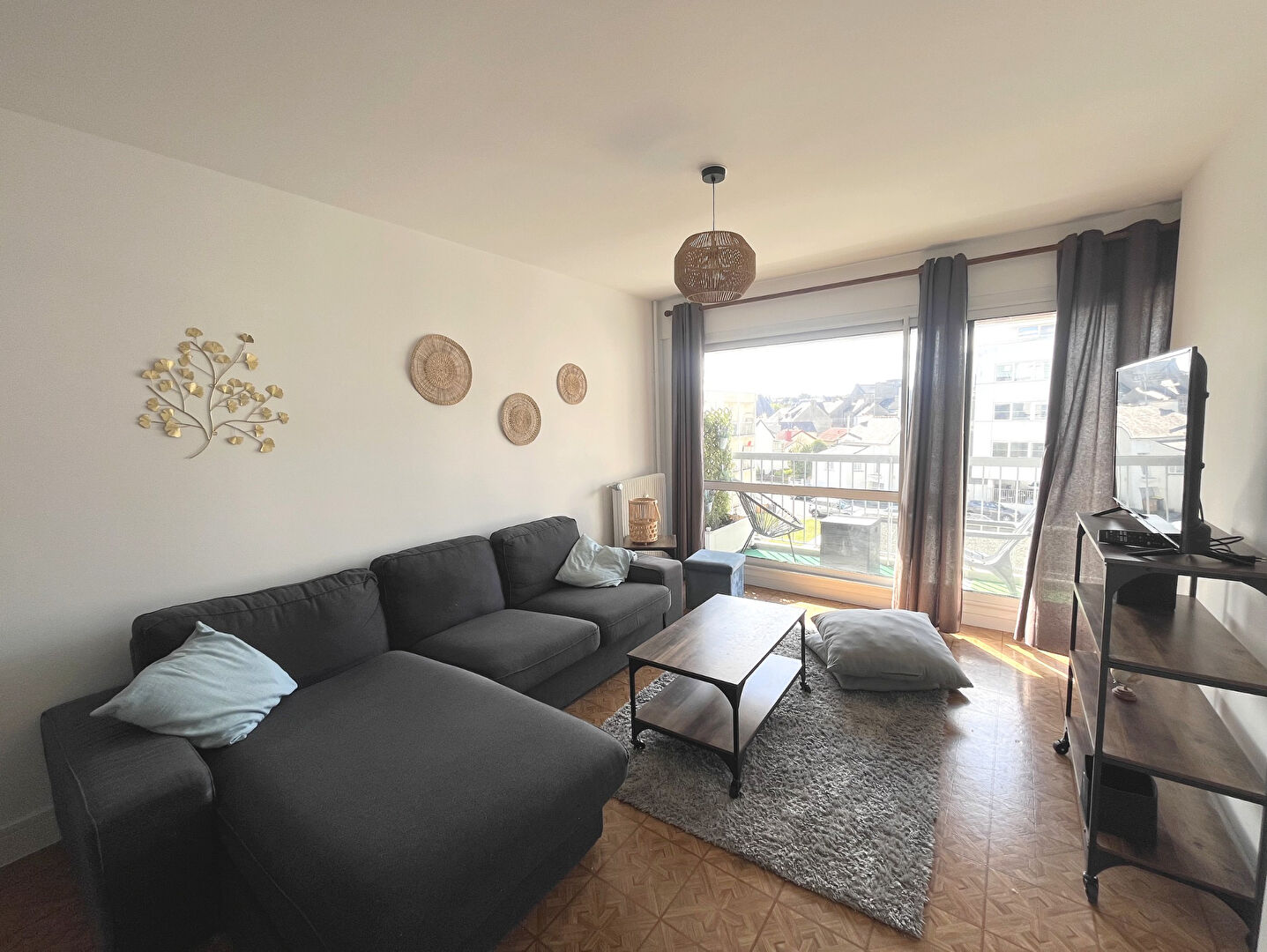 T4 de 88 m2 avec balcons, cave et parking