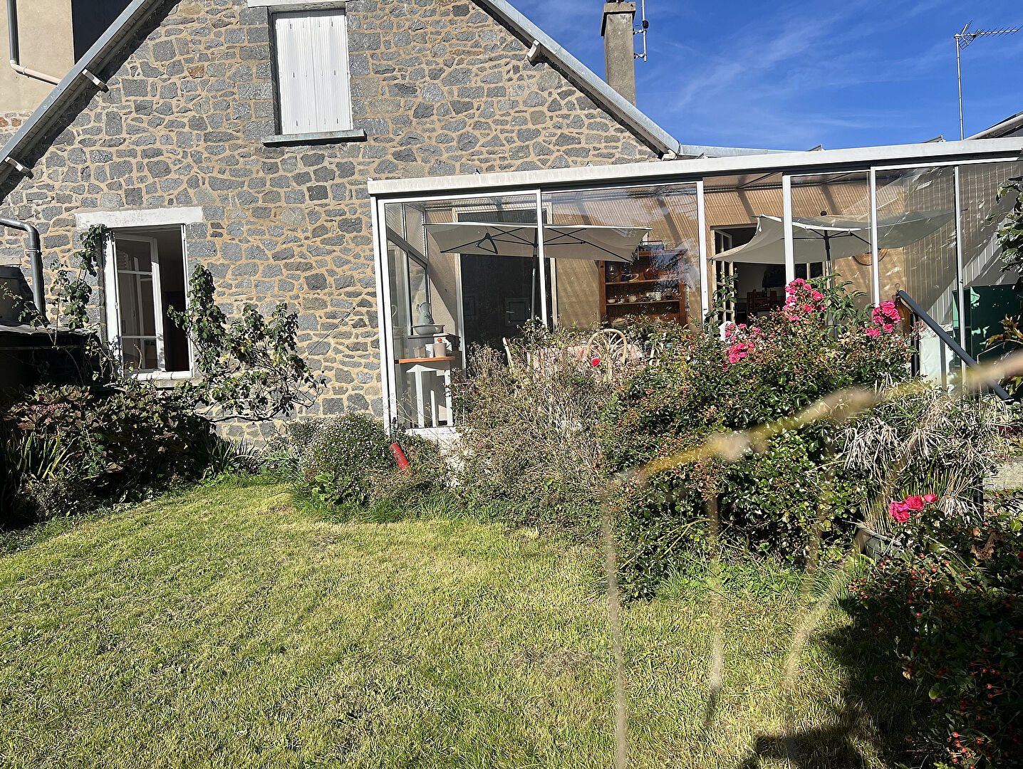 Maison de ville , jardin, Garage