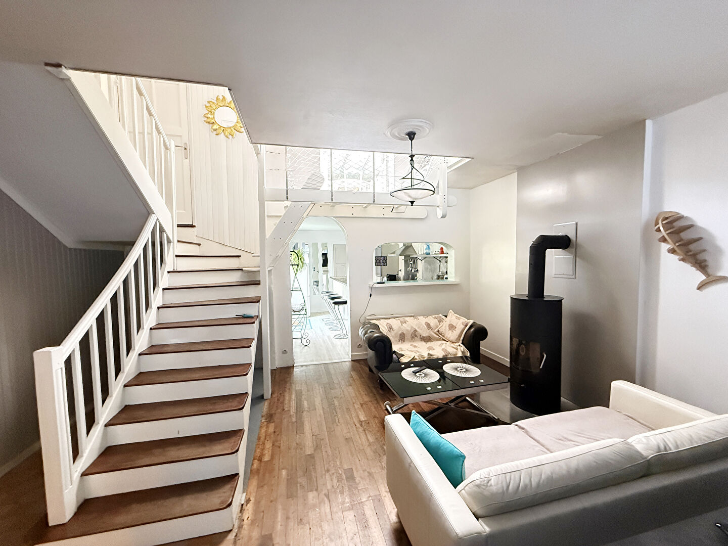 Maison de ville sur 276m2 de terrain clos