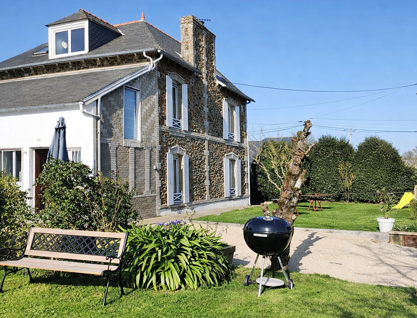 Maison de caract�re, terrain de 535m2