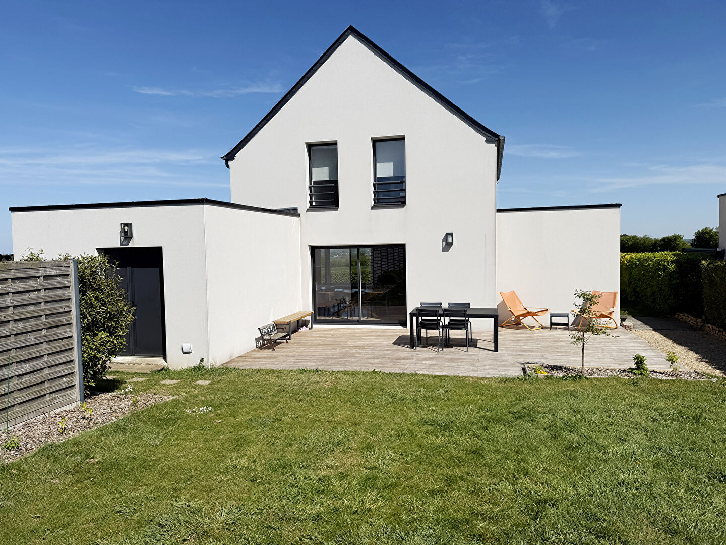 Maison de 2017, terrain 792m2, vue baie
